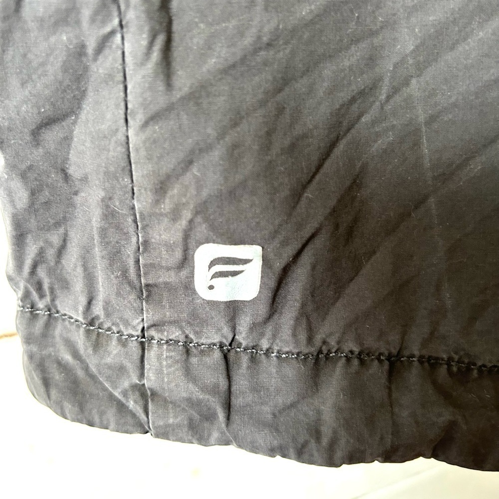 Women's Fabletics Tahoo Utility Jacket Dark Gray Cotton Drawstring Snap … - Picture 5 of 5
